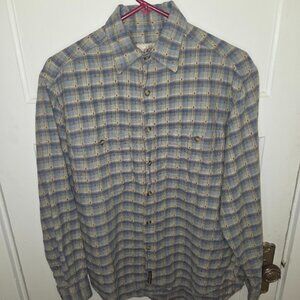 The Territory Ahead - Long Sleeve Button Down Shirt - Men's Size SM - Multicolor